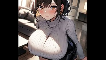 Anime ASMR Sweet Caring Girlfriend Pampering You to Sleep and Ear Cleaning Wood Pick and Fluffy Puff
